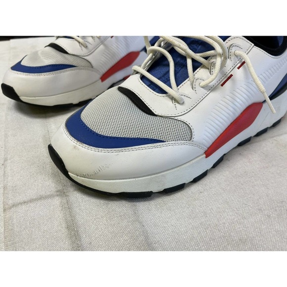 Puma RS-0 Sound Low Leather Trainers 36689001 White/Red/Blue UK12/US13/EU47 main image 10